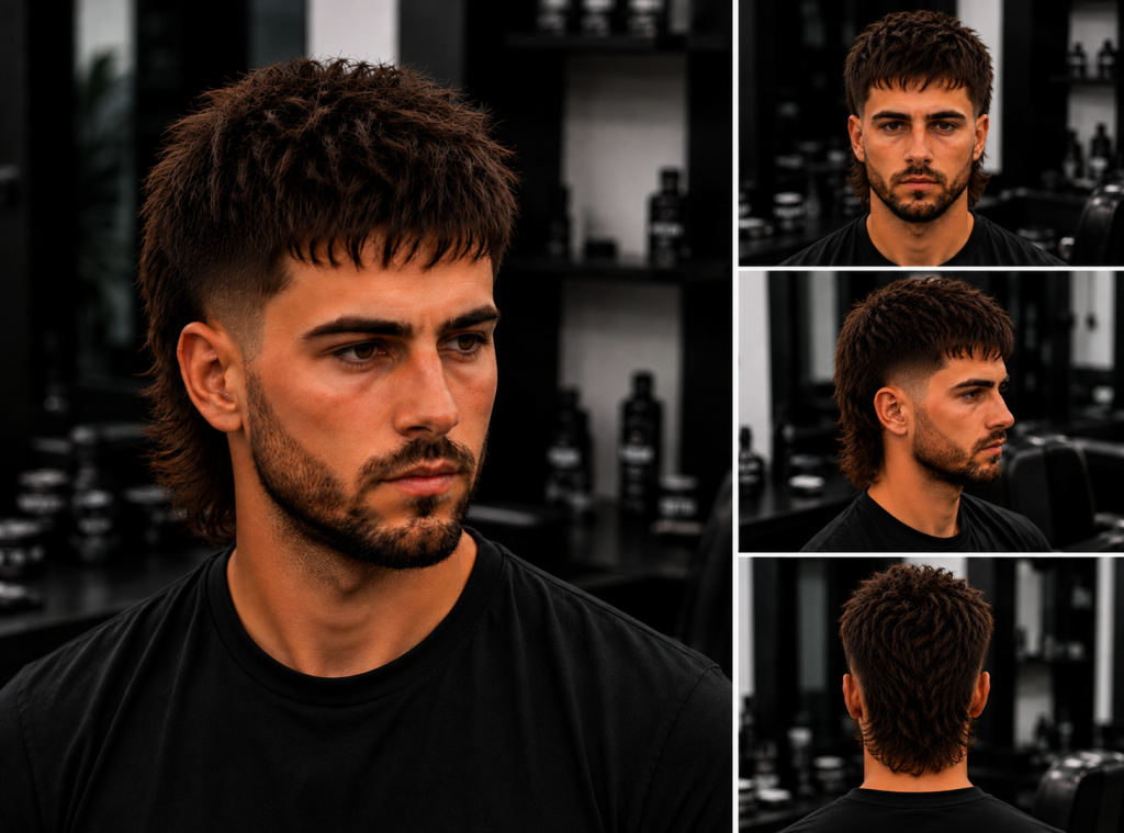 Strzyżenie męskie Nysa Mullet