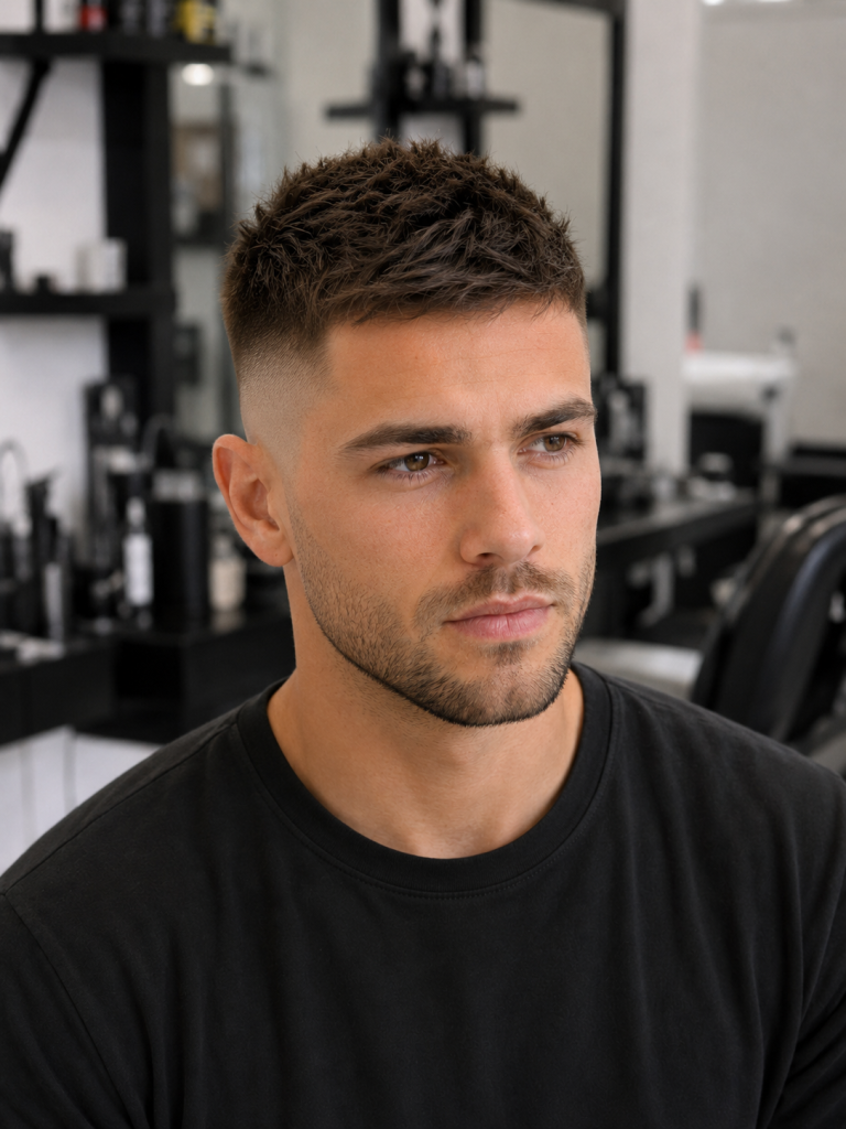 Strzyżenie Skin Fade maszynką