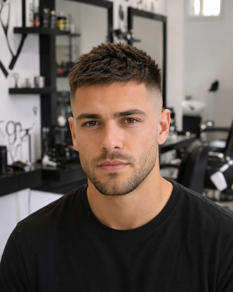 Strzyżenie Skin Fade maszynką