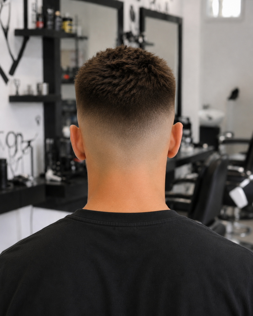 Strzyżenie Skin Fade maszynką