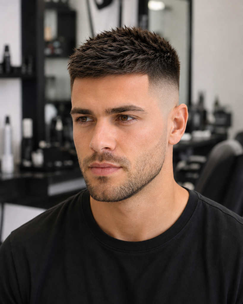 Strzyżenie Skin Fade maszynką